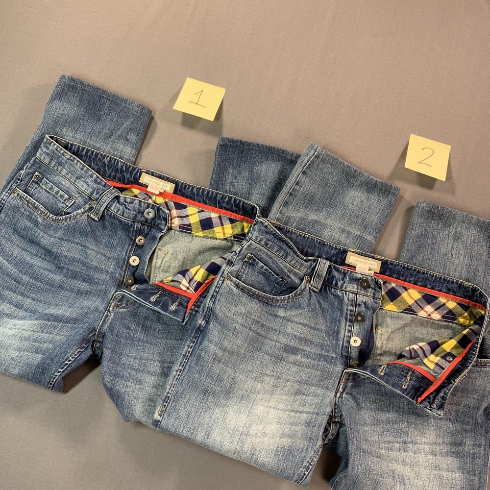 Carbon2cobalt Jeans Mens 34x27 Lot Of 2 Blue Straight Denim Med Wash 125014